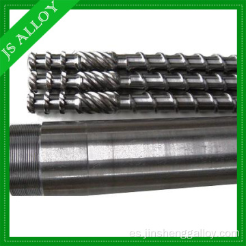 tornillo y cilindro para PP / PE / PVC